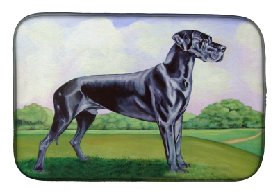 Great Dane Style #2 Art Dish Drying Mat