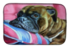 Boxer - Fawn - Art Dish Drying Mat