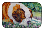 Saint Bernard - Naptime Art Dish Drying Mat