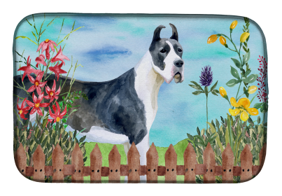 Great Dane Spring Dish Drying Mat
