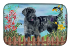 Giant Schnauzer Spring Dish Drying Mat