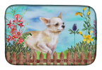 Chihuahua Leg Up Spring Dish Drying Mat