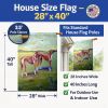 Azawakh Hound House Flag
