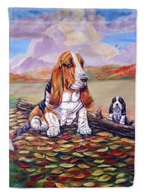 Basset Hound 1 House Flag