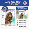 American Water Spaniel House Flag