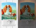 Cavalier King Charles Spaniel "Momma's Love" Ceramic Nightlight
