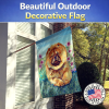 Chow Chow Artwork Artwork House Flag