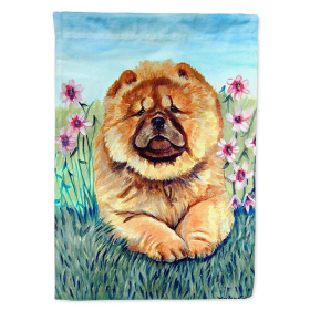 Chow Chow Artwork Artwork House Flag