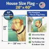 Dogue de Bordeaux Artwork House Flag