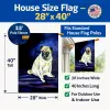 Pug - Fawn - Penny for your thoughts - Artwork House Flag