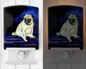 Pug - Fawn - "Penny for your thoughts" Ceramic Nightlight