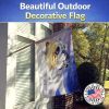 Bulldog Artwork House Flag