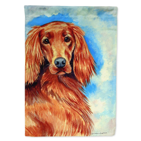 Irish Setter Artwork House Flag