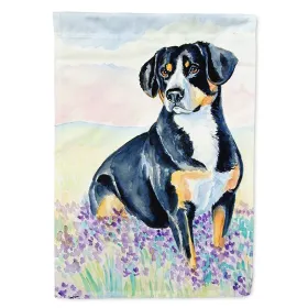 Entlebucher Mountain Dog Artwork House Flag
