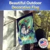 Japanese Chin -in Momma's Chair - Artwork House Flag