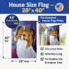 Papillon 11 Artwork House Flag