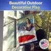 Pug - Fawn - with Mona Lisa - Artwork House Flag
