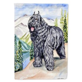 Bouvier des Flandres Artwork House Flag