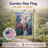 Chinese Crested 1 Garden Flag