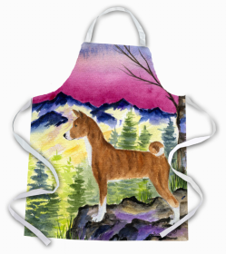 Basenji Starry Night Apron