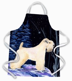 Soft Coated Wheaten Terrier 1 Starry Night Apron