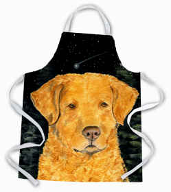 Chesapeake Bay Retriever 2 Starry Night Apron