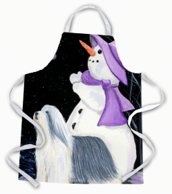 Bearded Collie 7 Dog Apron