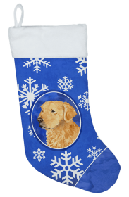 Golden Retriever Style #2 Holiday Christmas Stocking