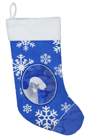 Bedlington Terrier Holiday Christmas Stocking
