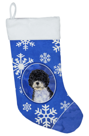 Portuguese Water Dog Holiday Christmas Stocking