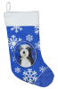 Bearded Collie #2 Holiday Christmas Stocking