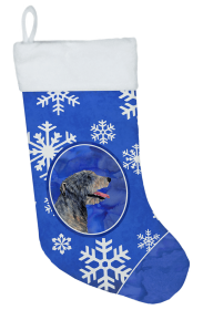 Irish Wolfhound Style #2 Holiday Christmas Stocking