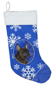 French Bulldog #5 Holiday Christmas Stocking