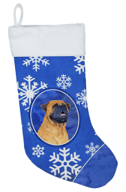 Mastiff #3 Holiday Christmas Stocking