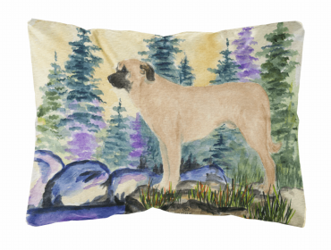 Anatolian Shepherd Portrait/Landscape Decorative Pillow