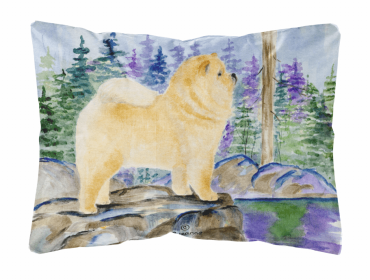 Chow Chow 2 Portrait/Landscape Decorative Pillow