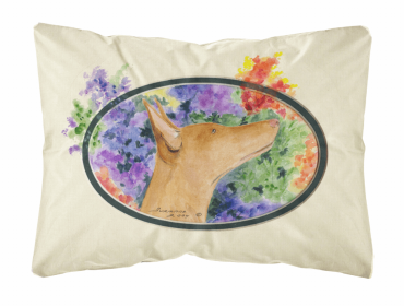 Ibizan Hound Portrait/Landscape Decorative Pillow