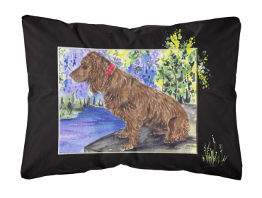 Boykin Spaniel Portrait/Landscape Decorative Pillow