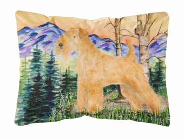 Lakeland Terrier 1 Portrait/Landscape Decorative Pillow