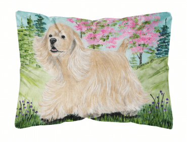 Cocker Spaniel 1 Portrait/Landscape Decorative Pillow