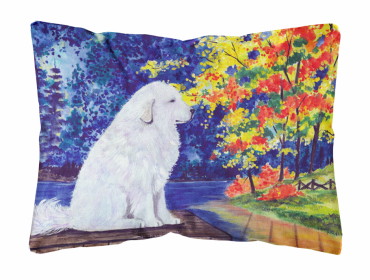 Great Pyrenees 2 Portrait/Landscape Decorative Pillow