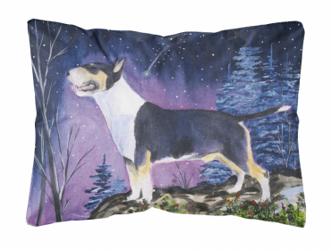 Bull Terrier 3 Portrait/Landscape Decorative Pillow