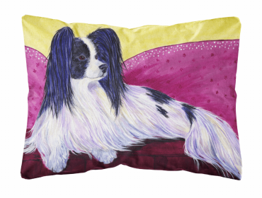 Papillon 2 Portrait/Landscape Decorative Pillow