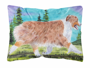 Australian Shepherd 2 Portrait/Landscape Decorative Pillow