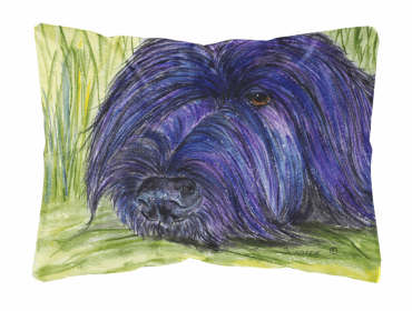 Briard 1 Portrait/Landscape Decorative Pillow
