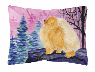 Pomeranian 5 Portrait/Landscape Decorative Pillow