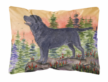 Labrador Retriever Portrait/Landscape Decorative Pillow