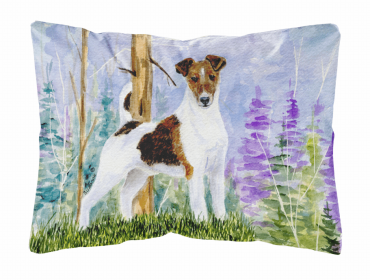 Jack Russell Terrier Portrait/Landscape Decorative Pillow