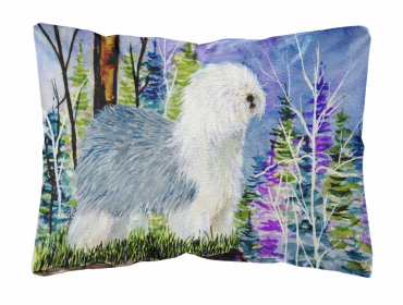 Old English Sheepdog 2 Portrait/Landscape Decorative Pillow