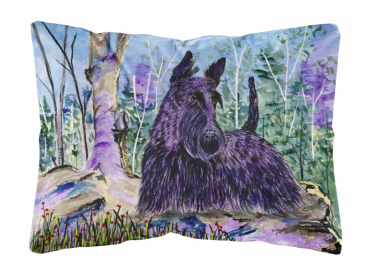 Scottish Terrier 4 Portrait/Landscape Decorative Pillow
